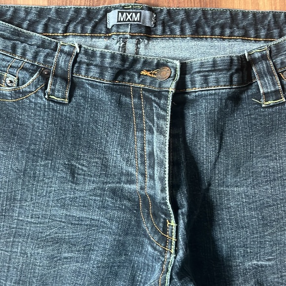 MXM Men’s Jeans Blackish Grey Tone Size 16 - Picture 2 of 9